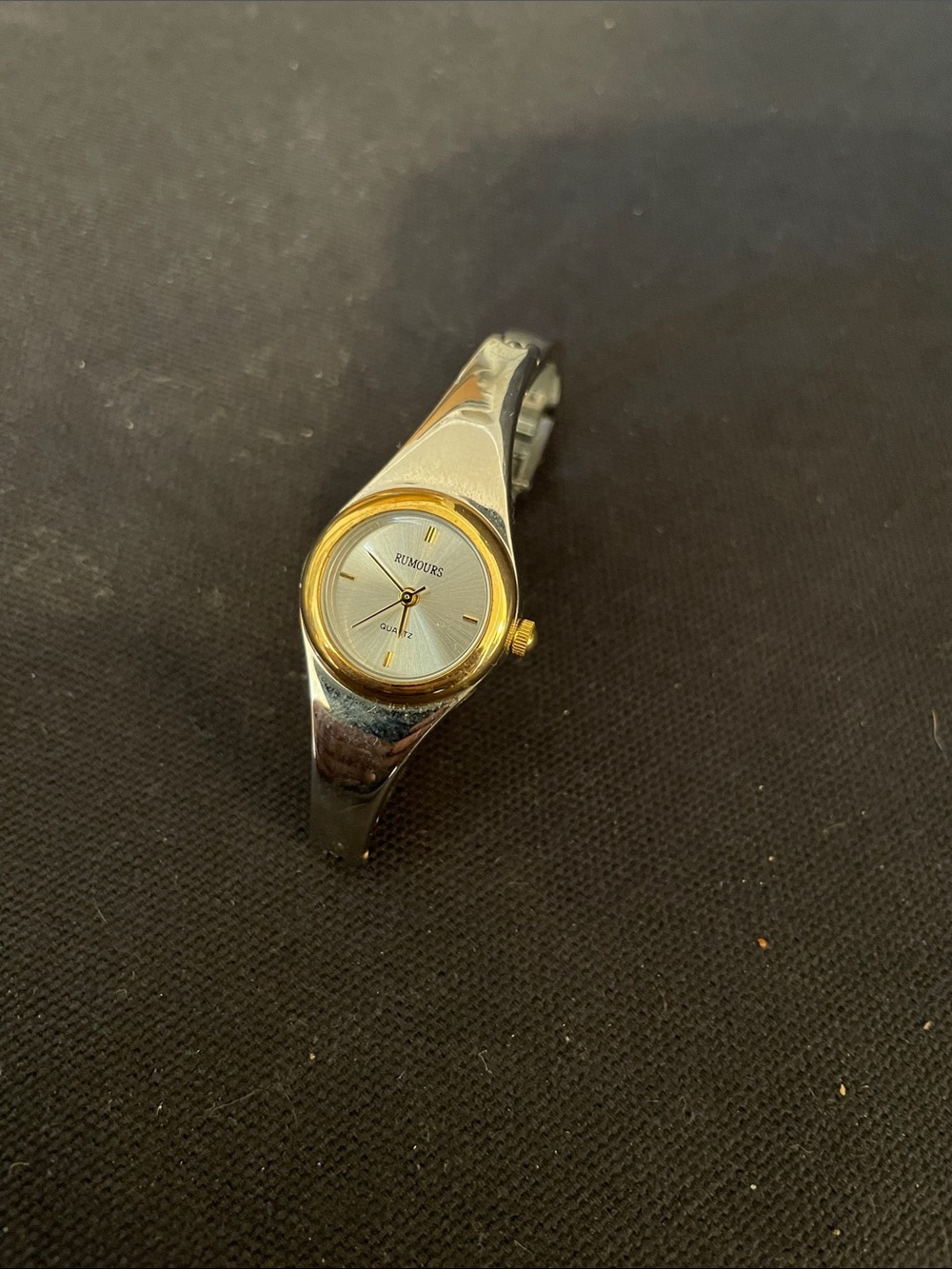 Two-Tone Women's Bracelet Watch - Silver & Gold New Battery